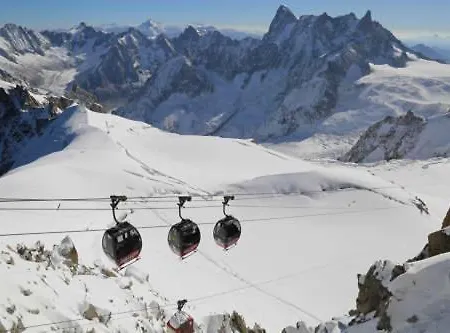 Daire Royal Stratton 3 En-suites Facing Grands Montets Chamonix